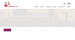 Desktop Screenshot of first-works.org